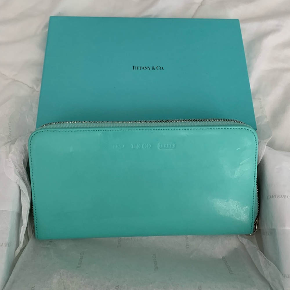 Tiffany Leather Long Wallet